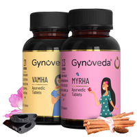 Thumbnail for Gynoveda PCOS Vamaa Ayurvedic Pills & Myraa Ayurvedic Pills - Distacart
