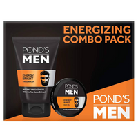Thumbnail for Ponds Men Energizing Combo Pack (Facewash & Face Gel) - Distacart