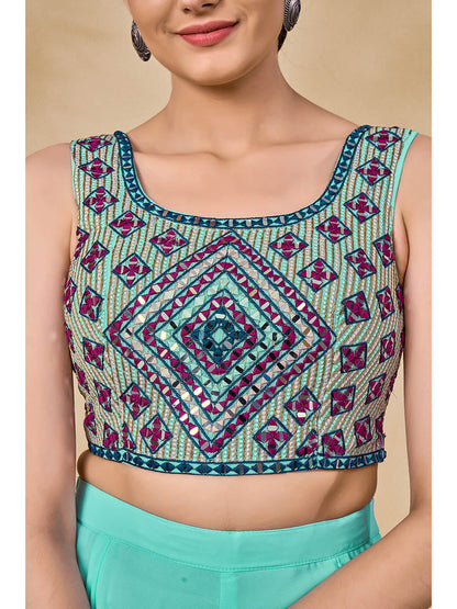 Myra Wine Jacket Style Sharara Suit - Distacart