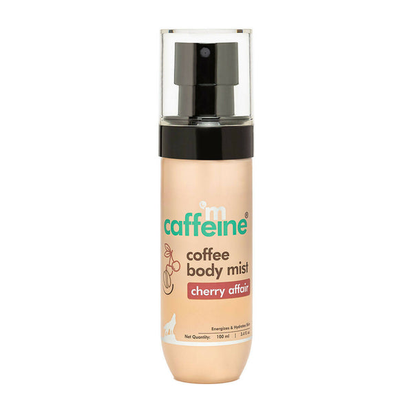 mCaffeine Cherry Affair Energizing Coffee Body Mist - Distacart