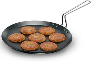 Hawkins Futura Non-stick Flat Tava 30 cm Diameter (INFT30) - Distacart