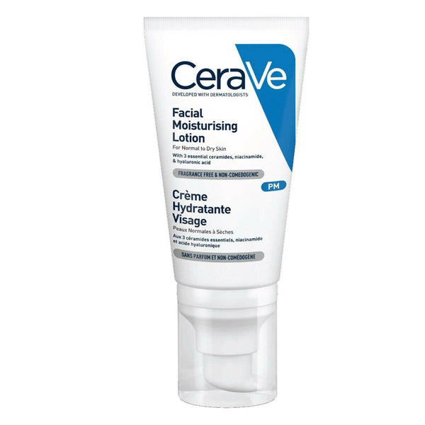 Cerave PM Facial Moisturising Lotion for Normal to Dry Skin - Distacart
