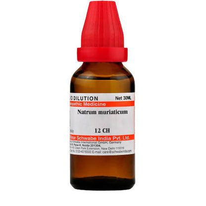 Dr. Willmar Schwabe India Natrum Muriaticum Dilution - Distacart