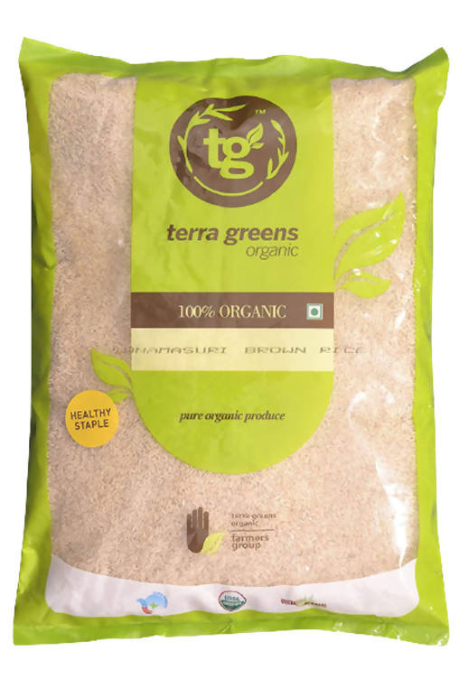 Terra Greens Organic Sonamasuri Brown Rice