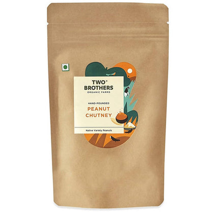Two Brothers Organic Farms Peanut Chutney Hand Pounded - Distacart