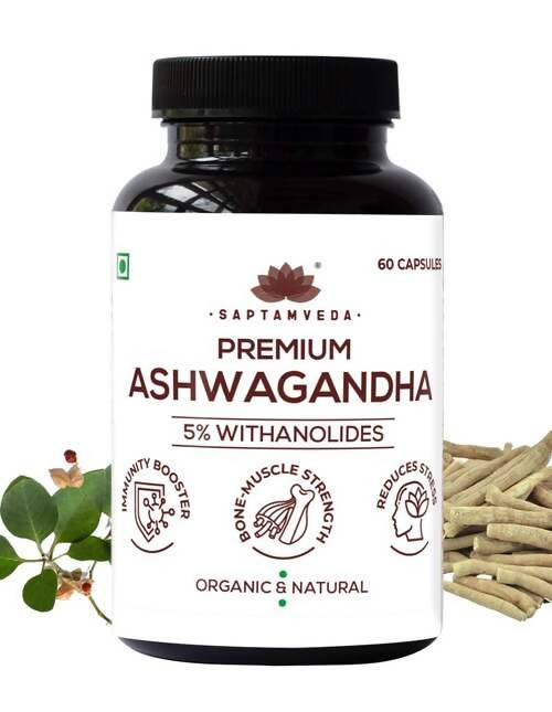 Saptamveda Premium Ashwagandha Capsules