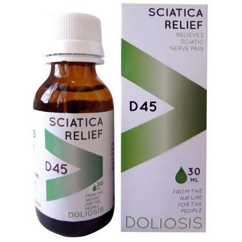 Doliosis Homeopathy D45 Sciatica Relief Drops