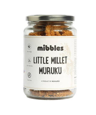 Mibbles Little Millet Muruku - Distacart