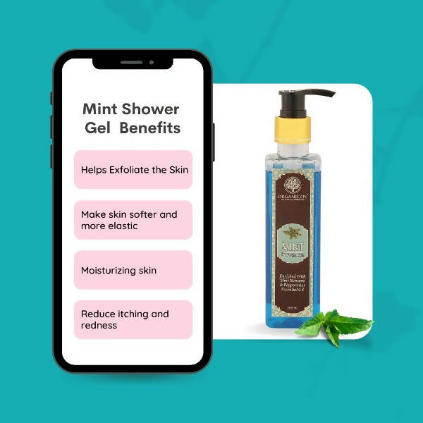 Organicos Mint Shower Gel - Distacart
