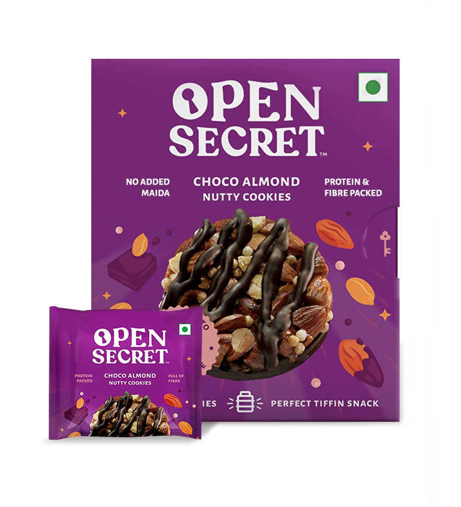 Open Secret Choco Almond Nutty Cookies - Distacart