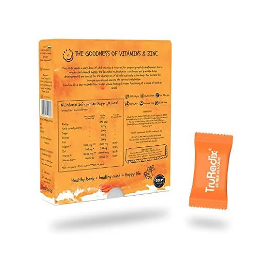 Truradix Zinc+Vitamin C Gummy Bears for kids - Distacart