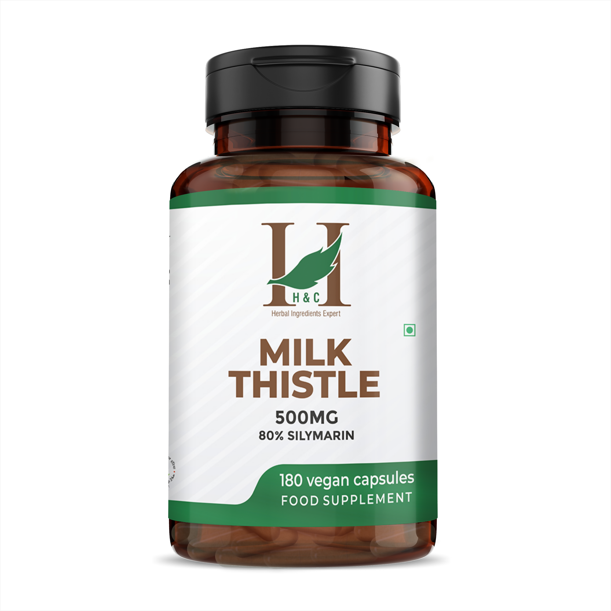 H&C Herbal Milk Thistle Veg Capsules - Distacart