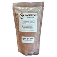 Thumbnail for Satjeevan Organic Non-Alkali Cacao Powder - Distacart