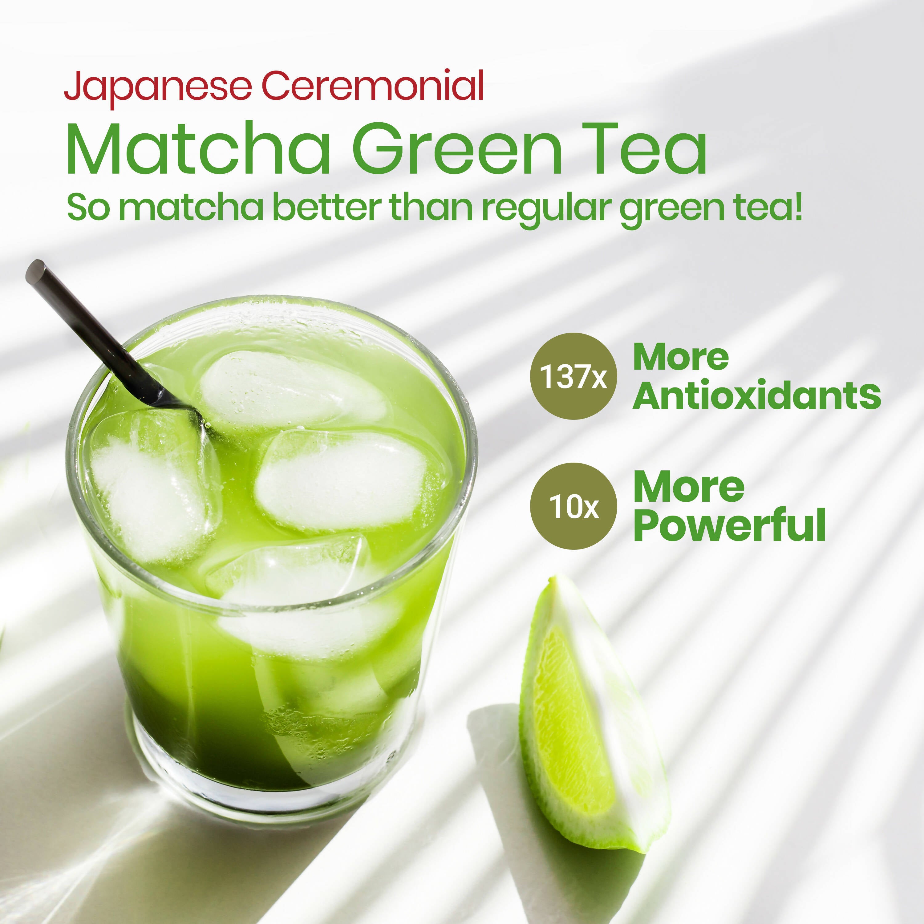 Wellbeing Nutrition Japanese Ceremonial Matcha Green Tea Effervescent Tablets - Distacart