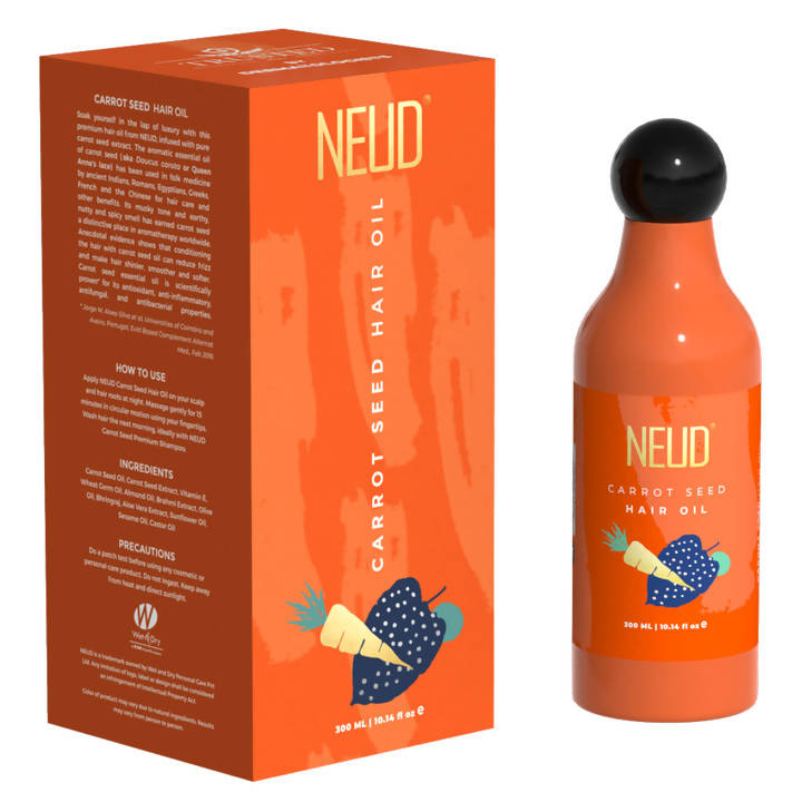 Neud Carrot Seed Hair Oil