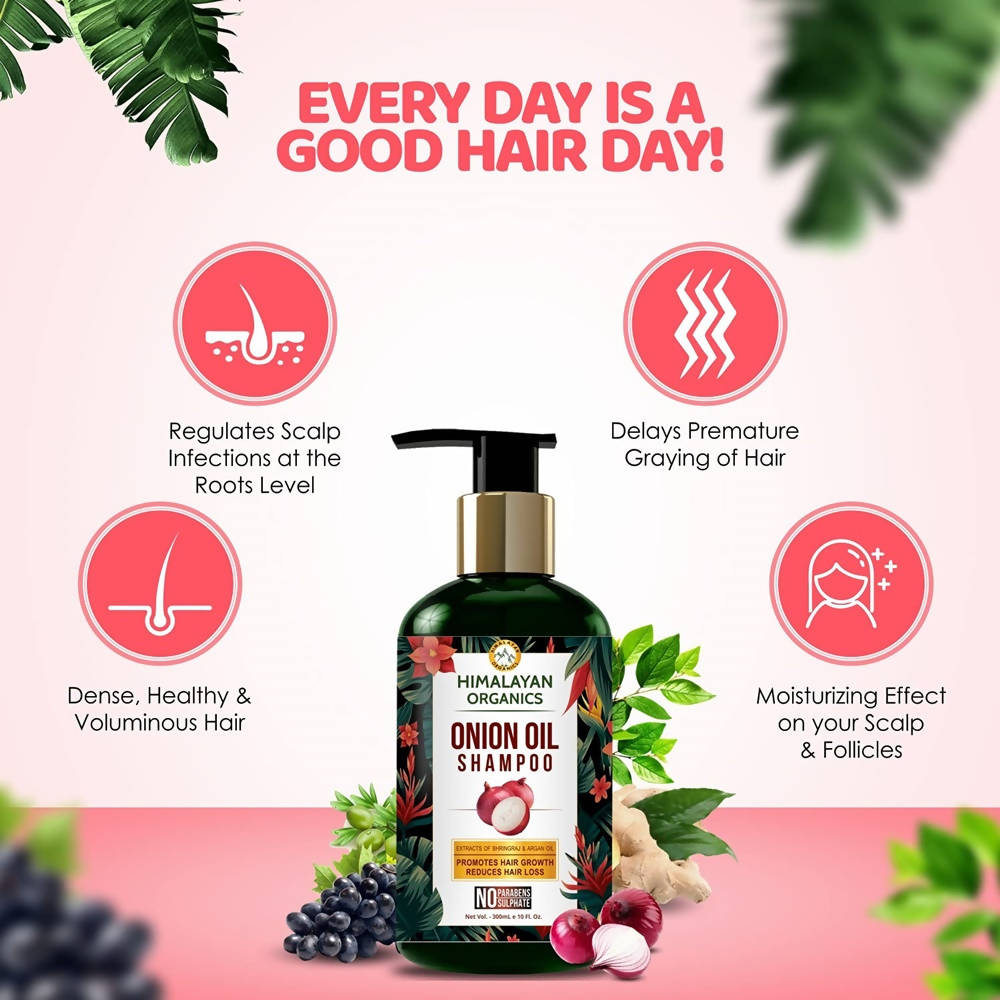 Himalayan Organics Onion Oil Shampoo Online