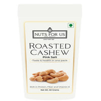 Thumbnail for Nuts For Us Roasted Cashews in Pink Salt (Slightly Salted) - Distacart