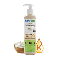 Thumbnail for Mamaearth Curd Smoothening Conditioner for Smooth & Shiny Hair - Distacart