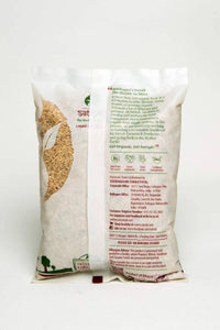 Thumbnail for Siddhagiri's Satvyk Organic Unpolished Sona-Masuri Rice back image