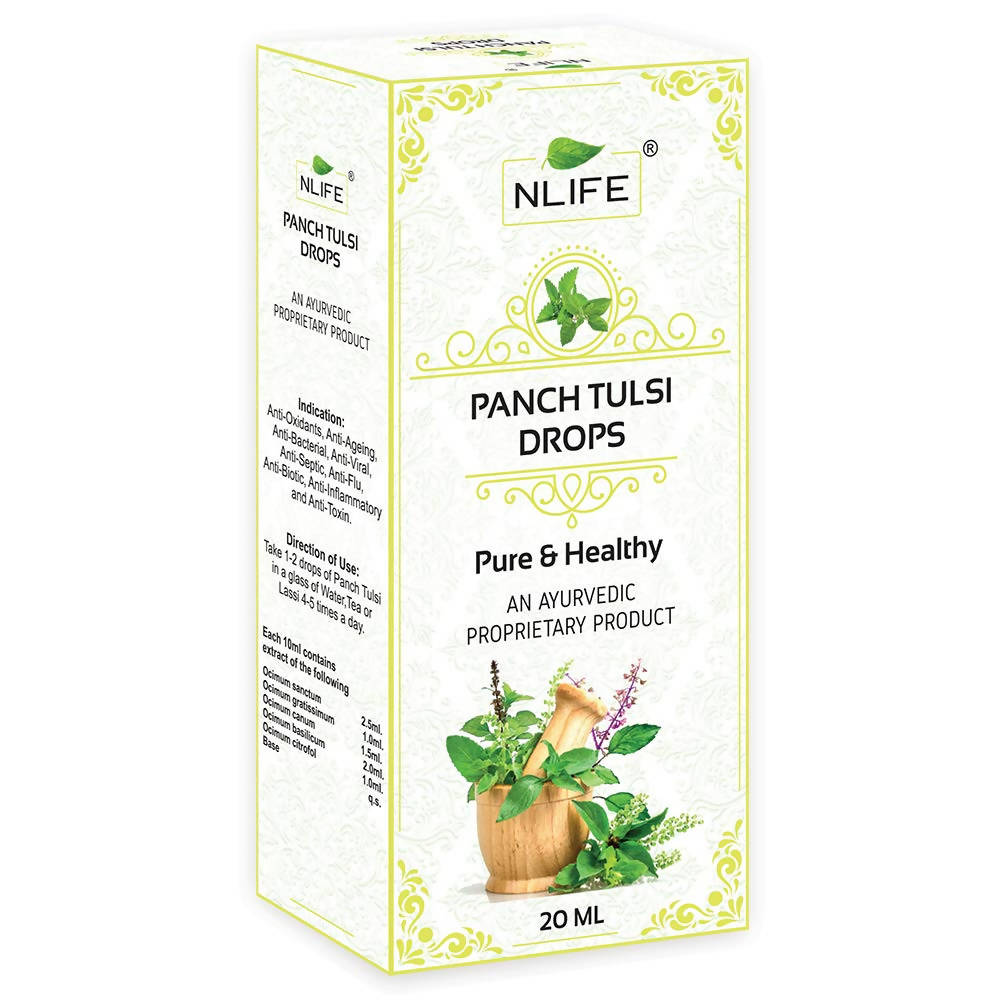 NLife Panch Tulsi Drops - Distacart