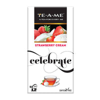 Thumbnail for Teame Strawberry Cream Celebrate Tea Bags - Distacart