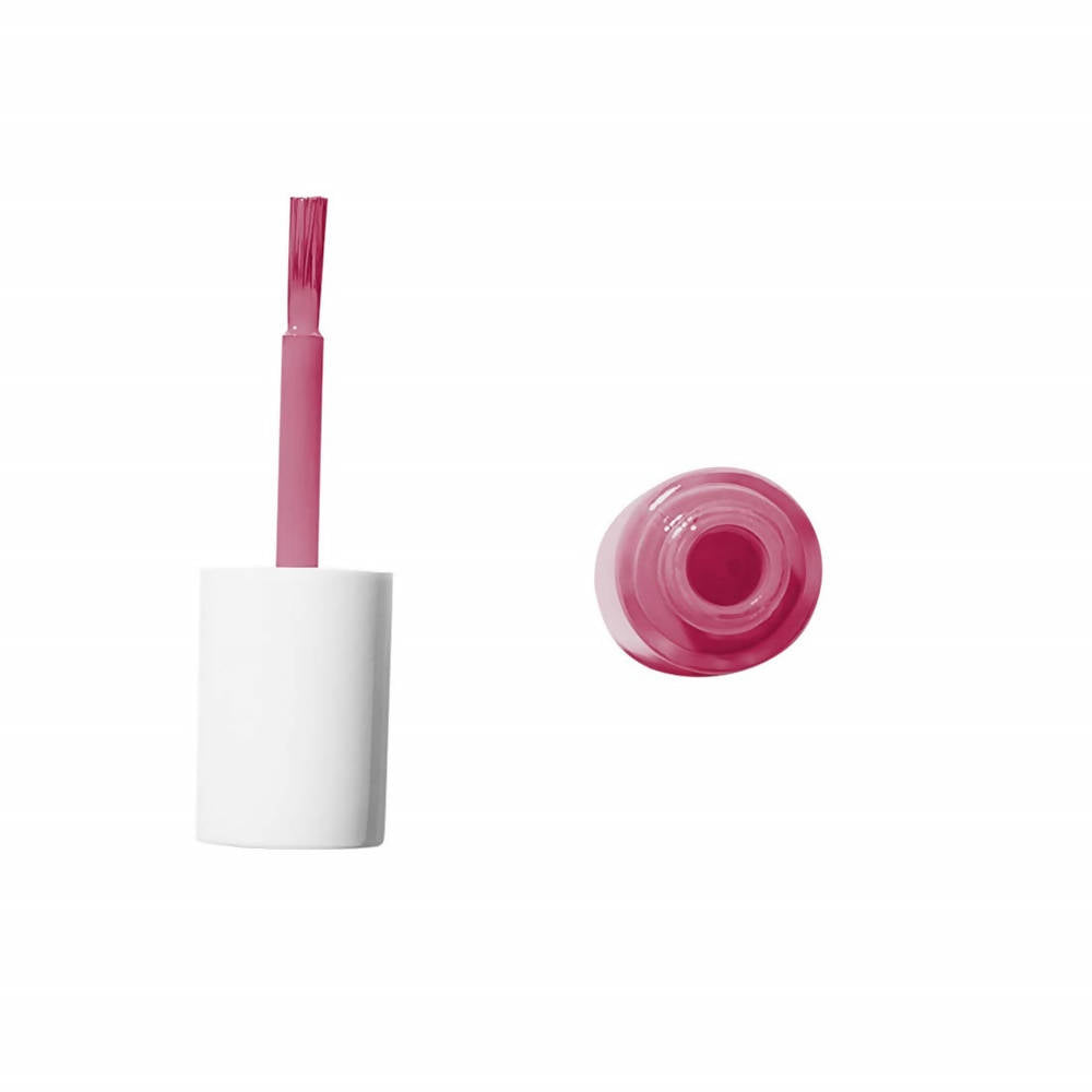 Myglamm LIT Nail Enamel - Fling - Fuchsia Shade (7 Ml) - Distacart