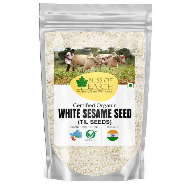 Bliss of Earth White Sesame Seeds - Distacart
