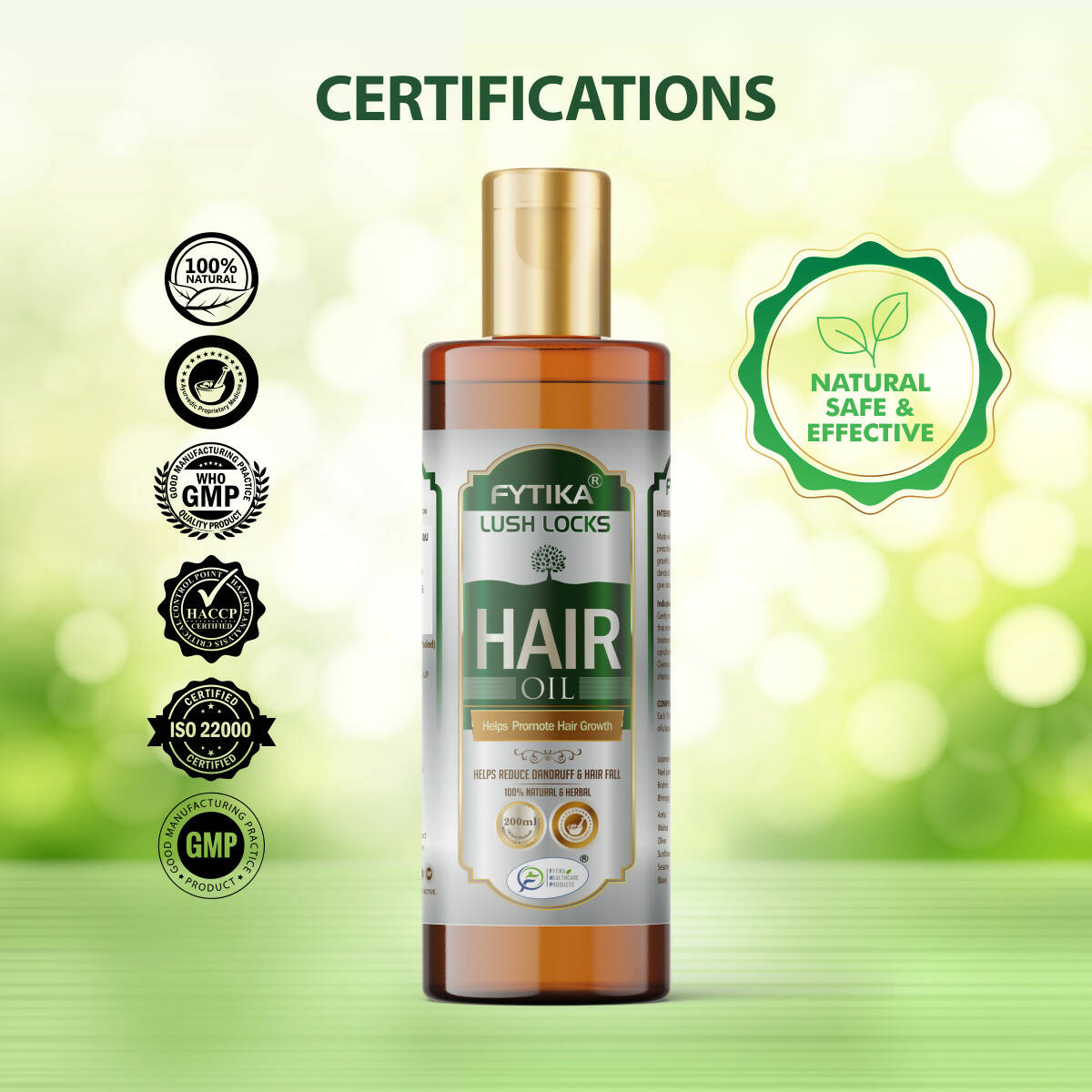 Fytika Lush Locks Hair Oil - Distacart