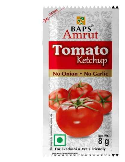 Baps Amrut Tomato Ketchup Sachets - Distacart