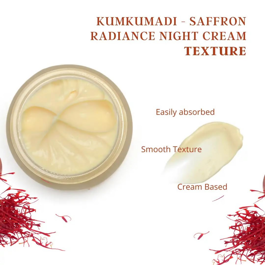 The Wellness Shop Radiance Kumkumadi Night Cream - Distacart
