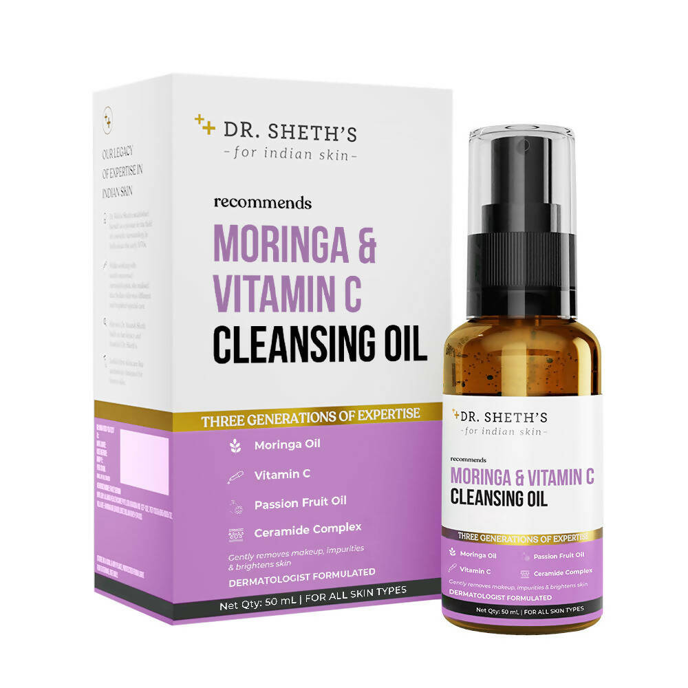 Dr. Sheth's Moringa & Vitamin C Cleansing Oil - Distacart