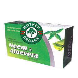 Mother Organic Neem & Aloe Vera Soap - Distacart