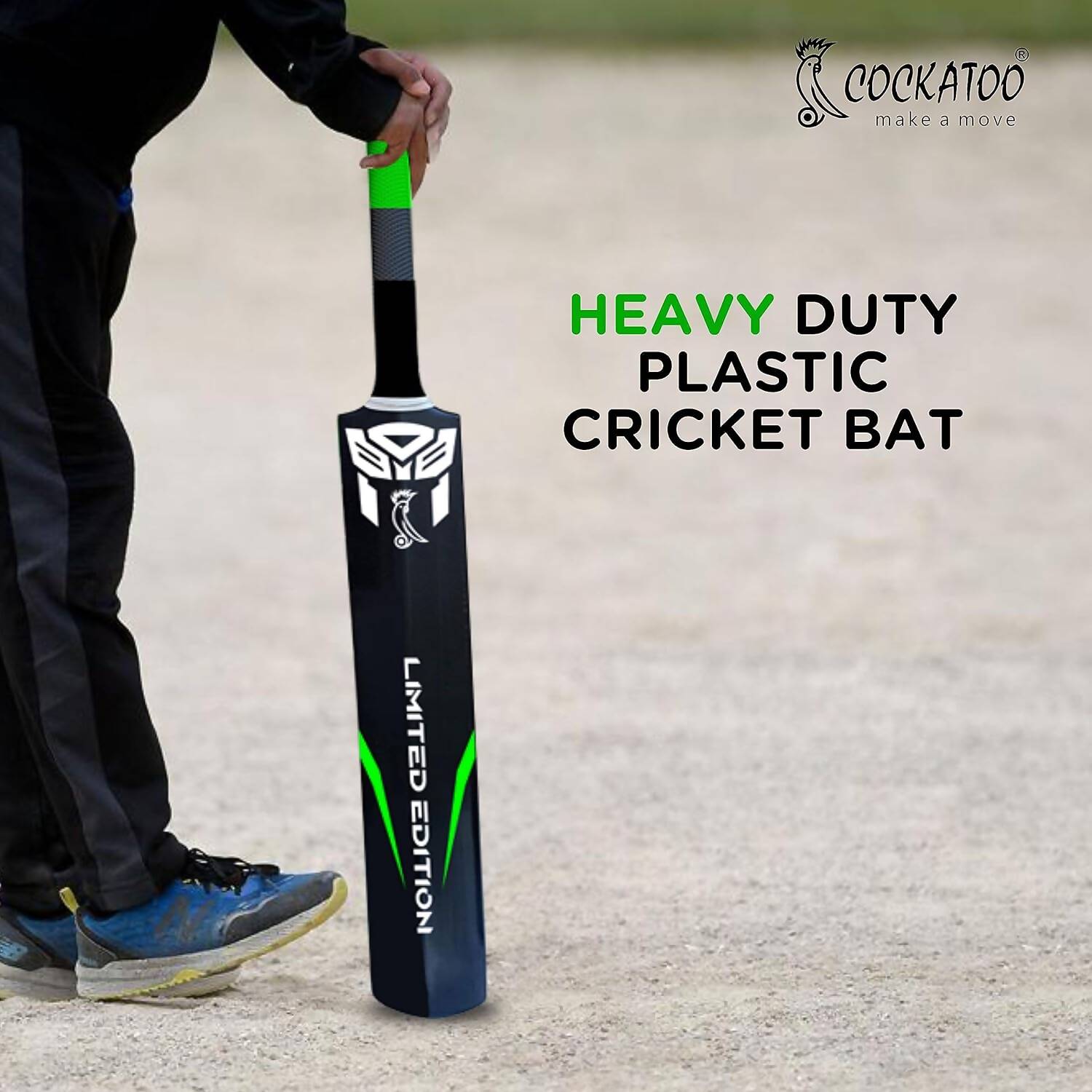 Cockatoo Destructor Plastic Cricket Bat - Distacart