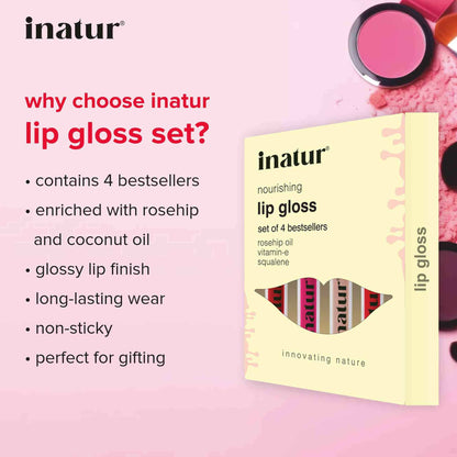 Inatur Lip Gloss Gift Box - Distacart
