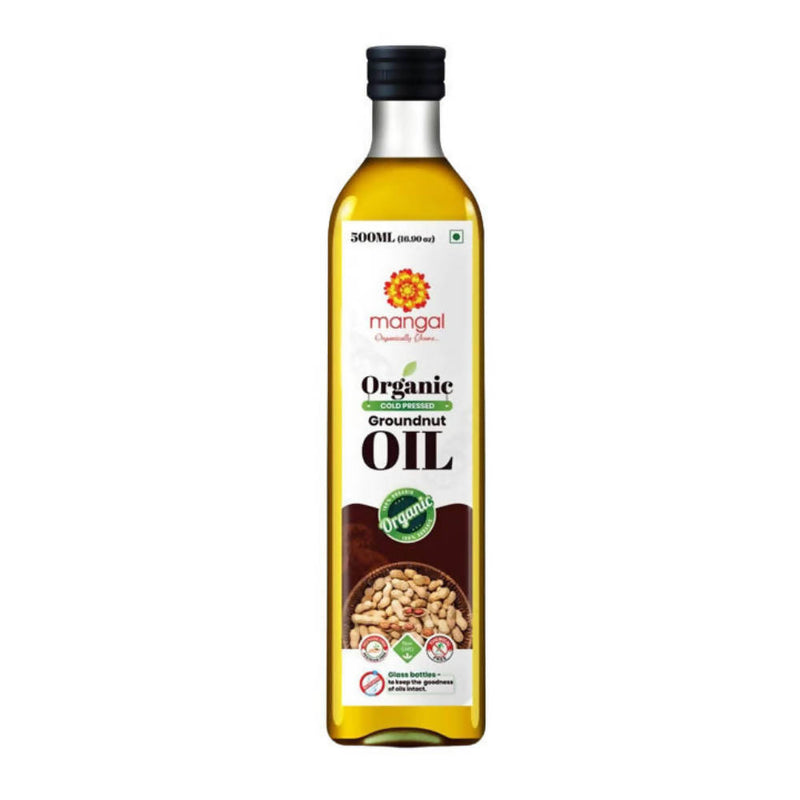 Mangal Organics Cold Pressed Groundnut Oil - Distacart