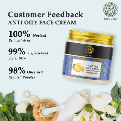 Buddha Natural Oily Face Cream - Distacart