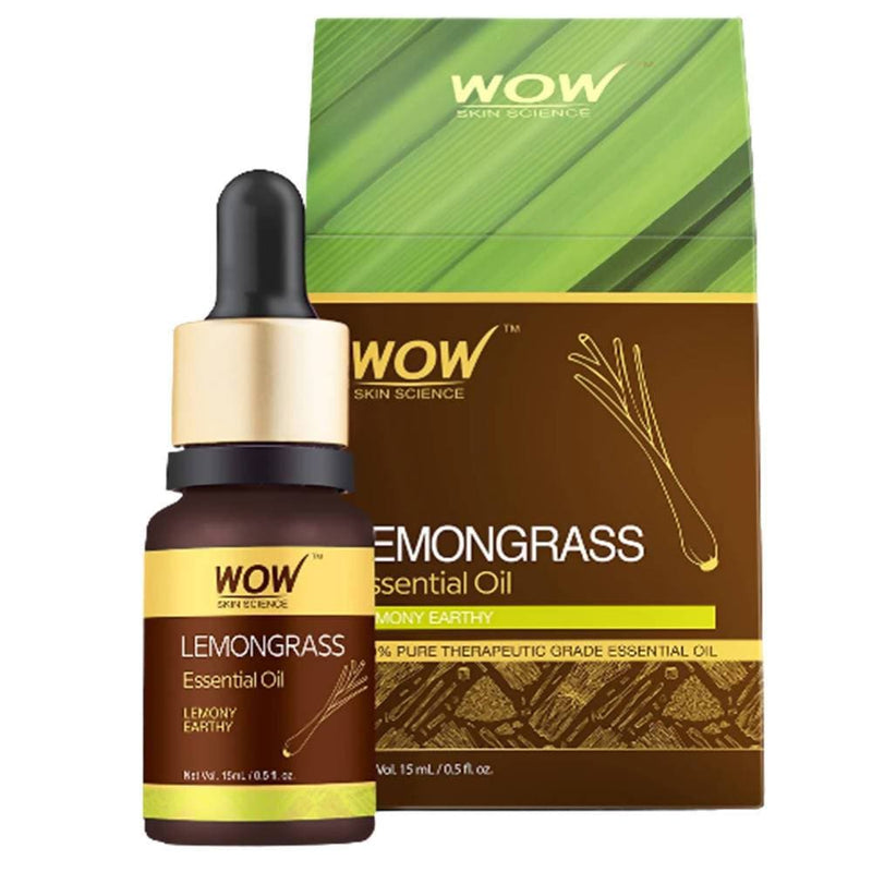 Wow Skin Science Lemongrass Essential Oil - Distacart