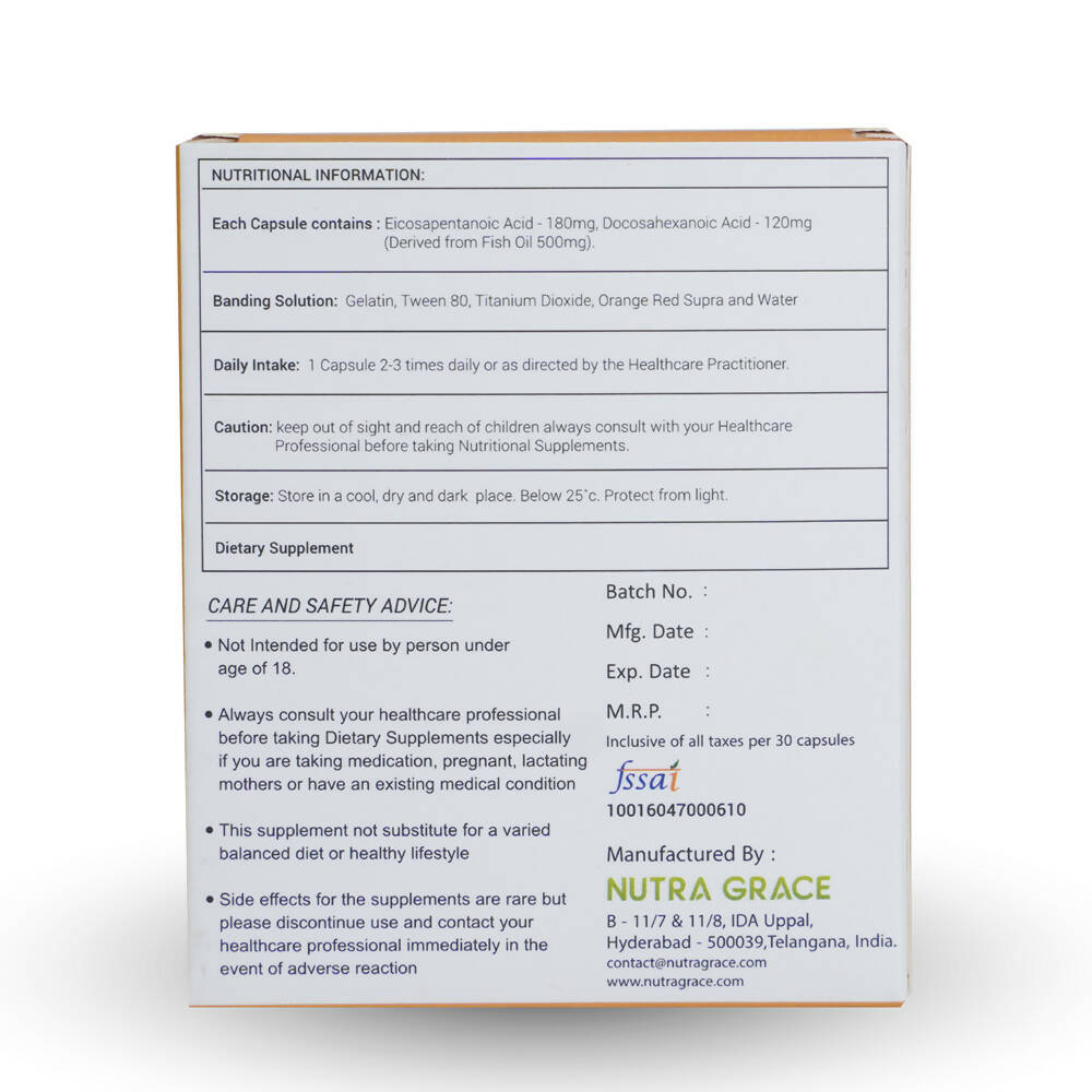 Nutra Grace O3FA - DS Capsules - Distacart