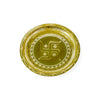 Spillbox Gold-Toned Brass Swastika Thali Pooja Essential - Distacart