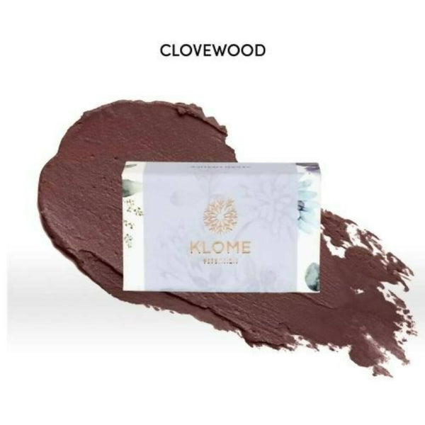 Klome Essentials Vegan Lipstick-Mini Clovewood (Nude Brown) - Distacart
