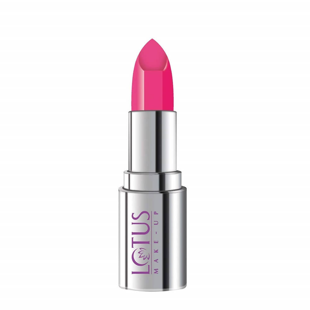 Lotus Makeup Ecostay Butter Matte Lip Color Passionate Pink (4 Gm) - Distacart