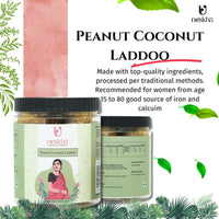 Thumbnail for Nuskha Peanut Coconut Laddoo For Pregnancy - Distacart