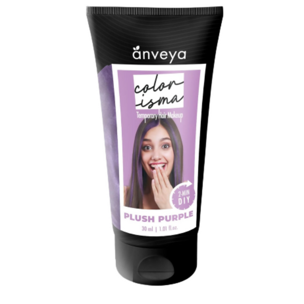 Anveya Colorisma Plush Purple - Temporary Hair Color - Distacart