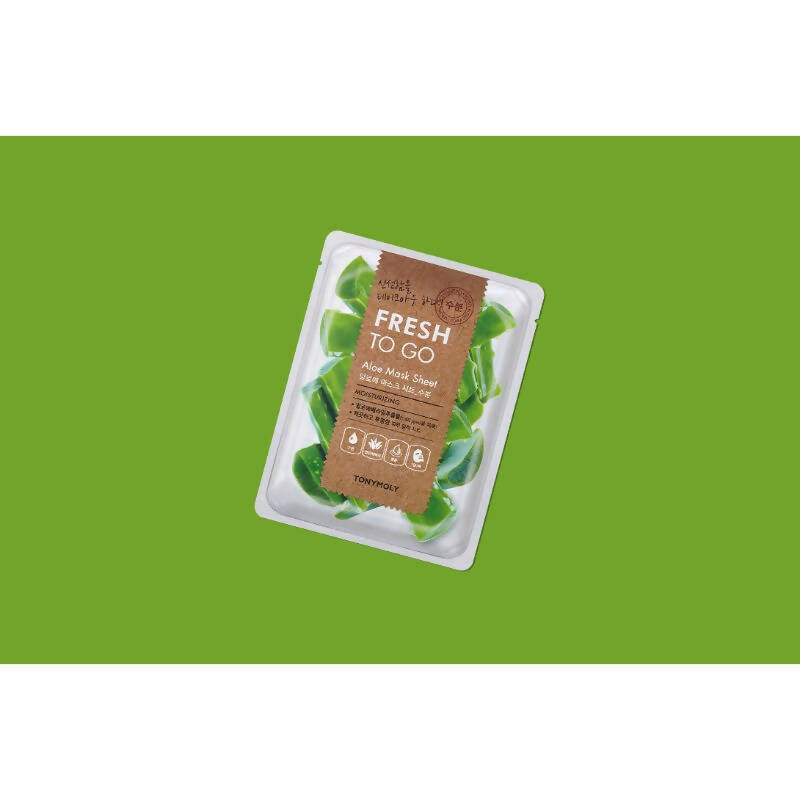 Tonymoly Fresh To Go Aloe Mask Sheet Moisturizing - Distacart