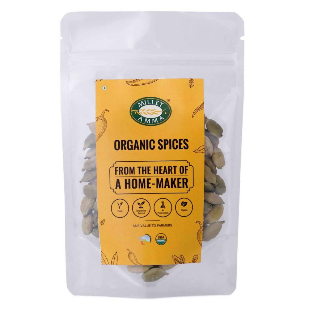 Millet Amma Organic Green Cardmon Elachi - Distacart