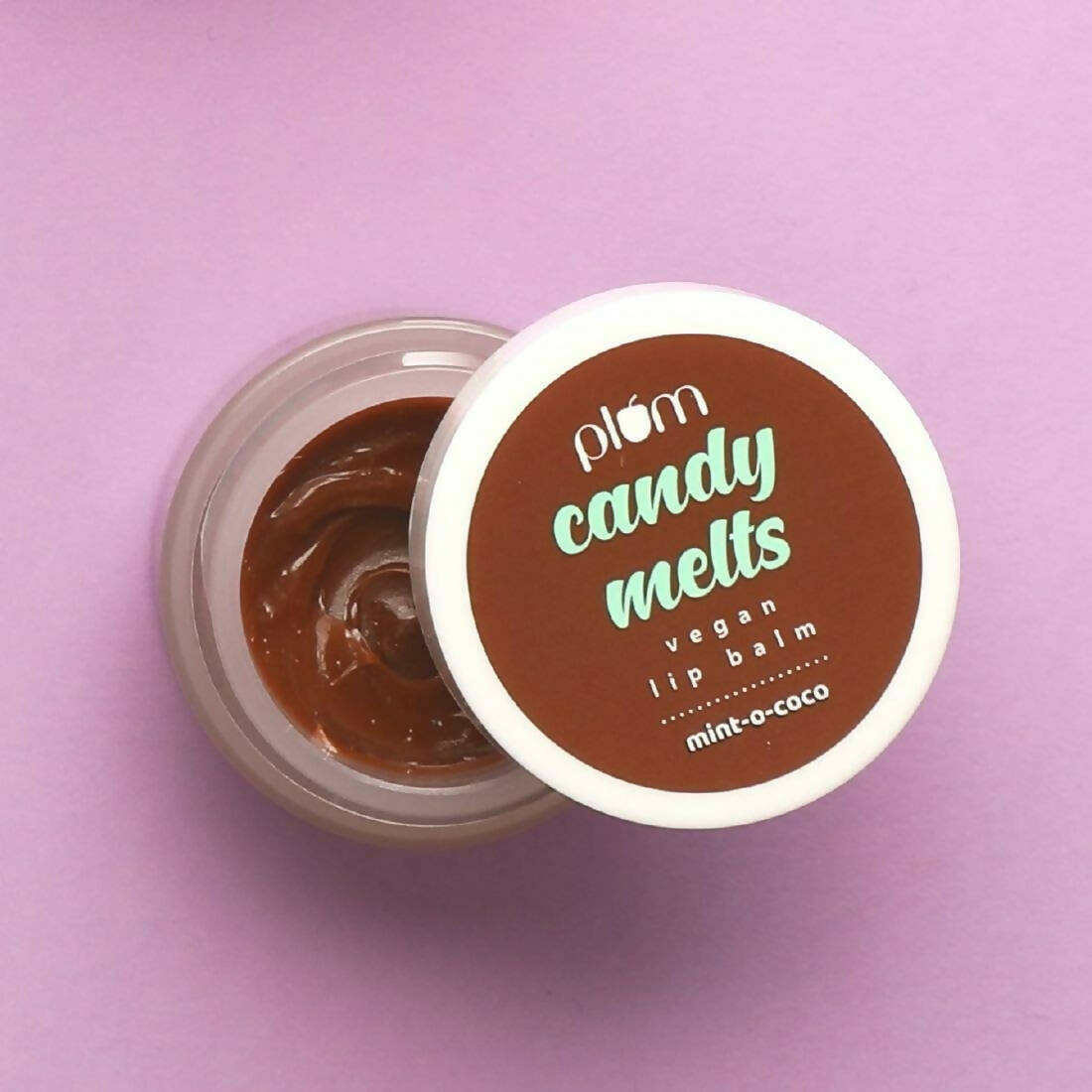 Plum Candy Melts Vegan Lip Balm - Mint-o-Coco - Distacart