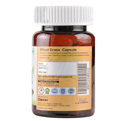 Cipzer Wheat Grass Capsules - Distacart