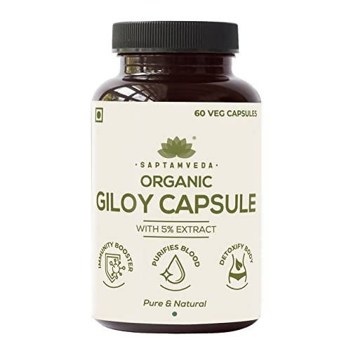 Saptamveda Organic Giloy Capsules
