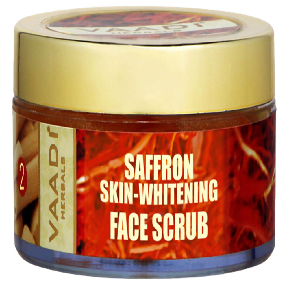 Vaadi Herbals Saffron Skin Whitening Face Scrub - Distacart