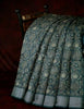 Bottle Green Printed Design Semi Chanderi Saree By Gayathri Reddy Designer Studio - Distacart